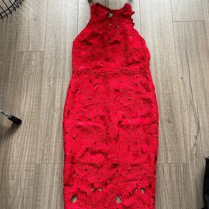 Missguided Midi Party Dress